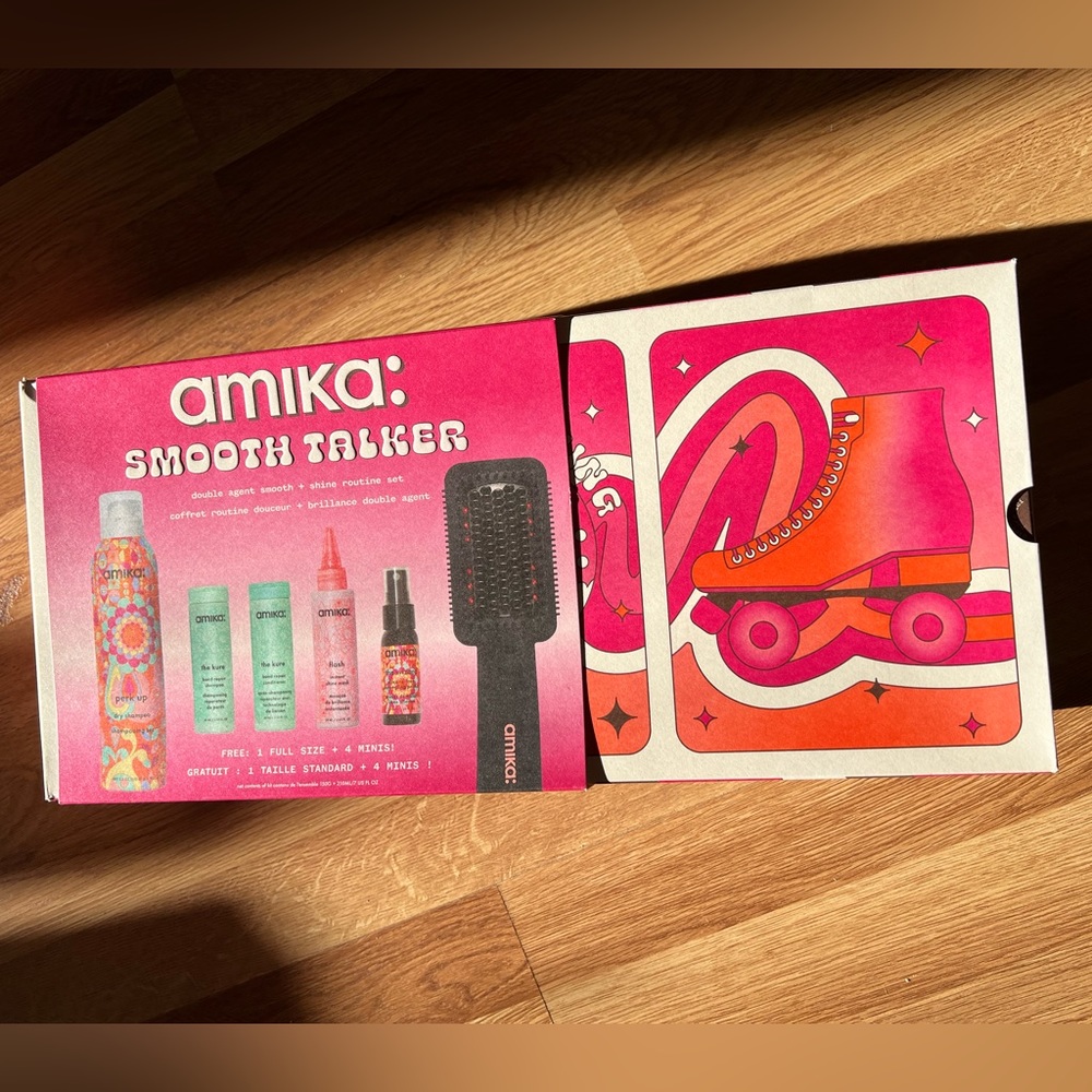 Amika smooth talker gift set In box unused